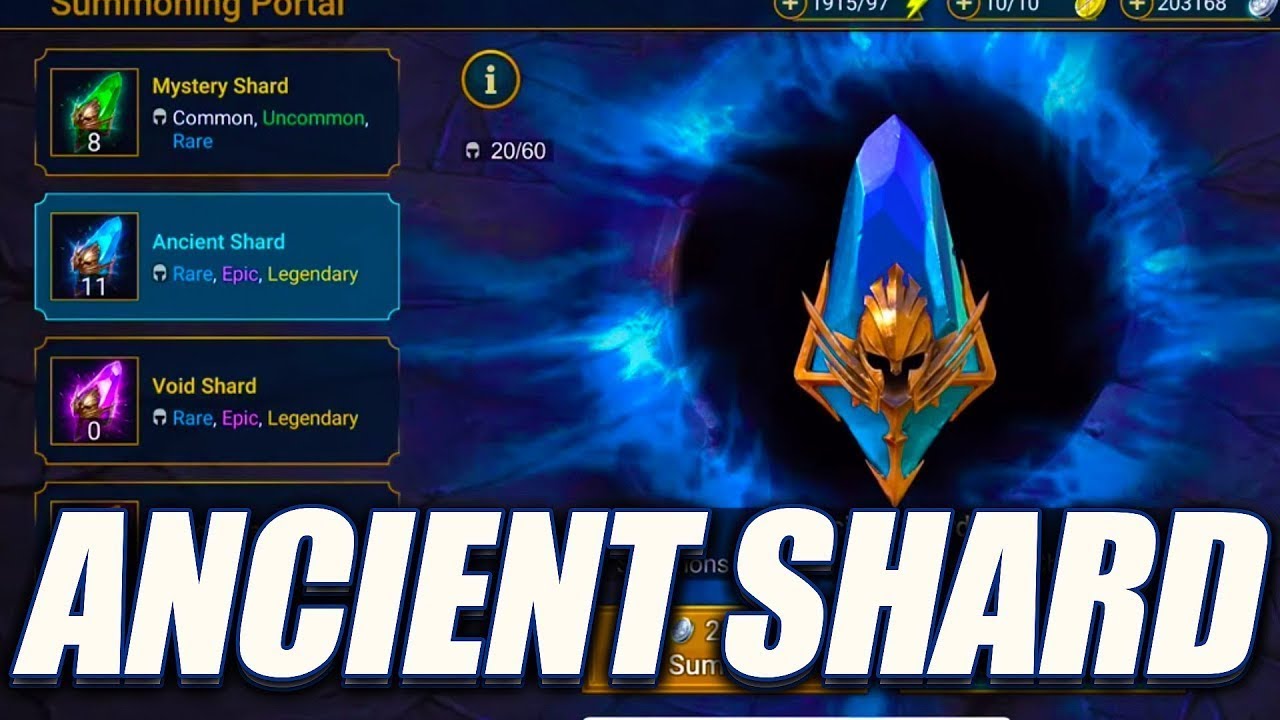 Summoning 10x Ancient Shards | Christmas Prize | Raid Shadow Legends | RJ Ocean71 |