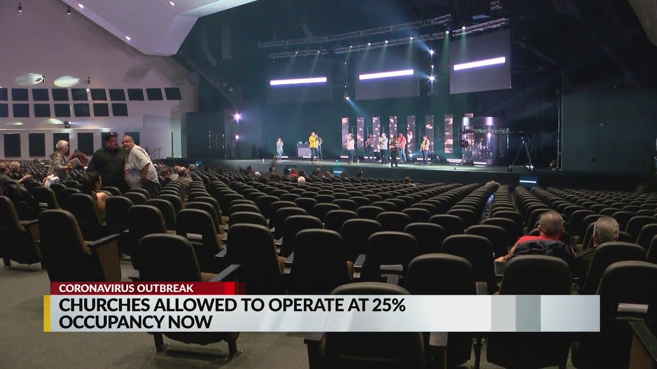 Churchgoers allowed to attend services this weekend YouTube