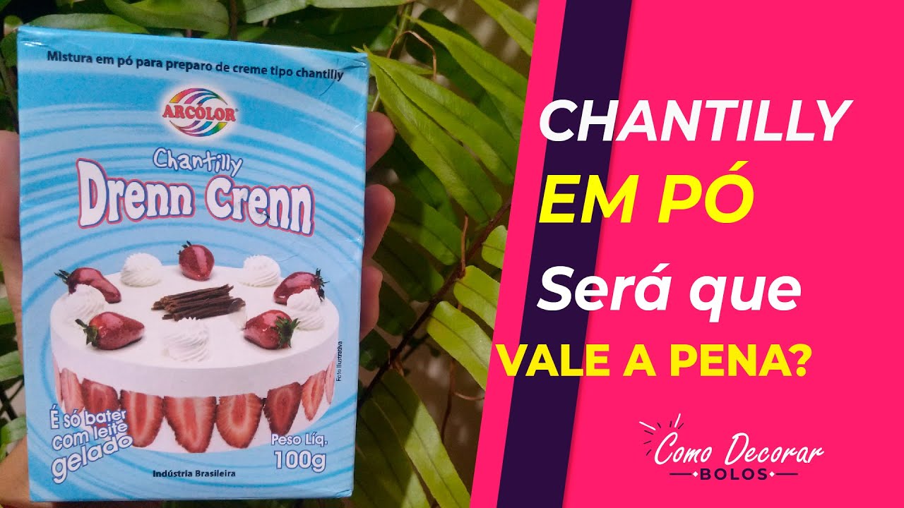 CHANTILLY EM PÓ, SERÁ QUE VALE A PENA?