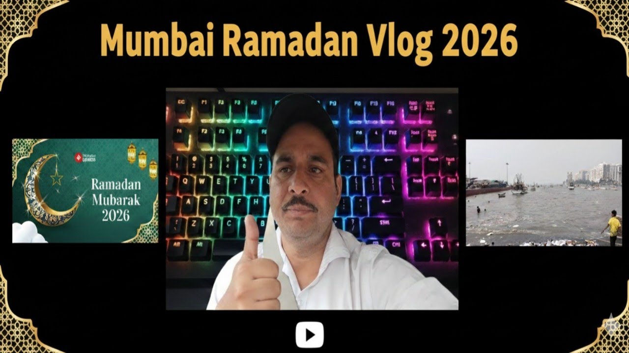 Is Bar Ramzan Mumbai main aap sabko Ramzan Mubarak 2026 💐