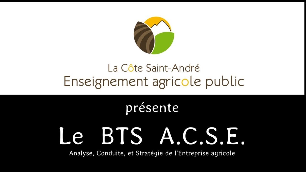 Découvrir le BTS ACSE à La Côte Saint André YouTube