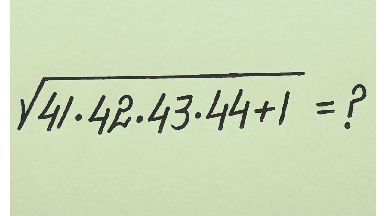 South Korean l can you simplify? l Olympiad Math Radical Simplification Problem 