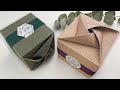Gift Wrapping | 禮物盒包裝教學-包裝禮物設計 （正方型）