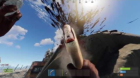 Rust - Raid Defence with an eoka.