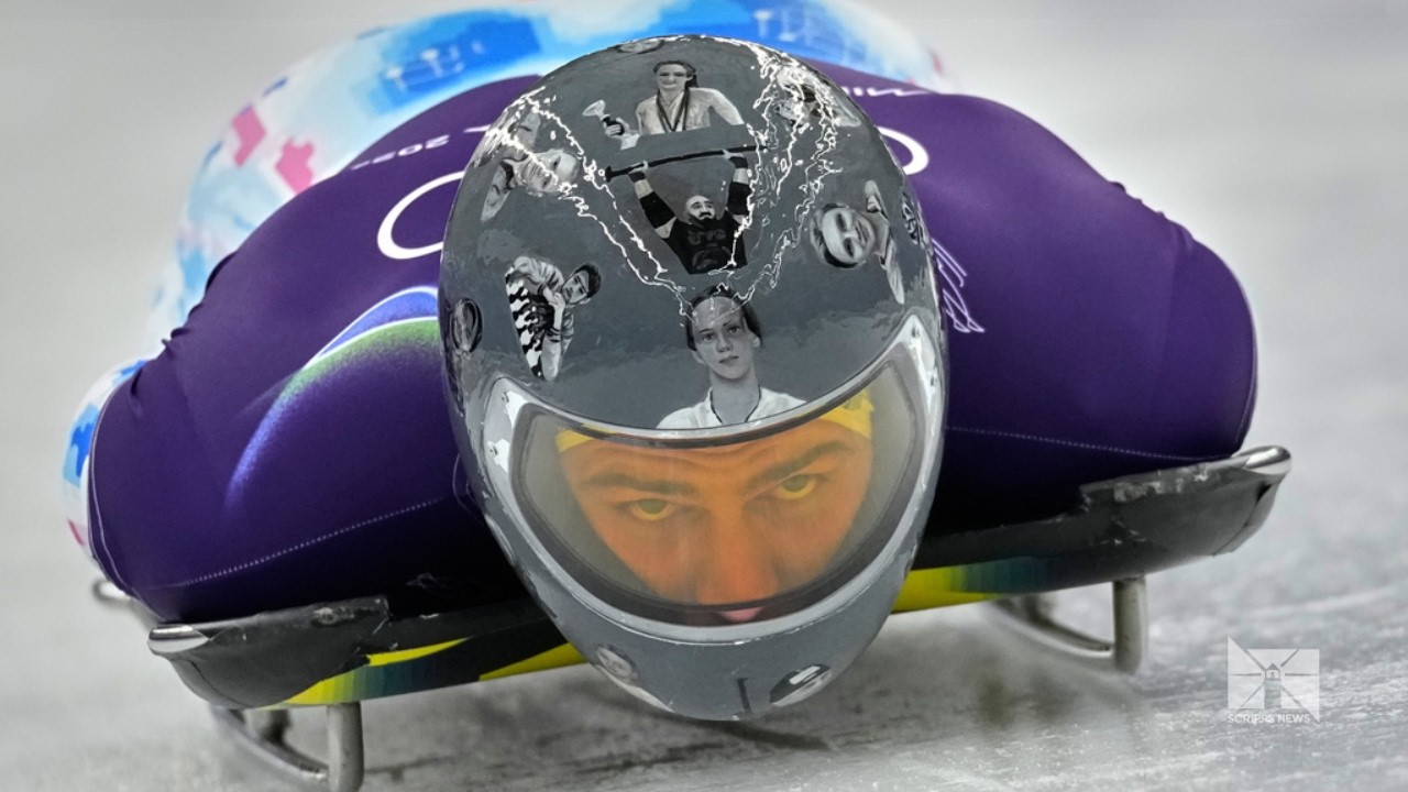 IOC bans Ukrainian athlete’s helmet honoring fallen teammates at Milan-Cortina Games