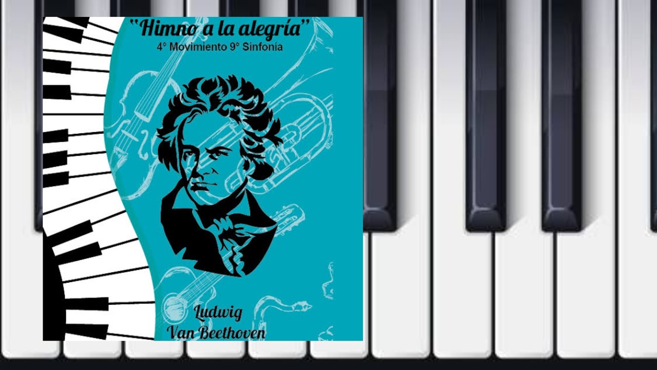 Himno a la alegría Ludwig Van Beethoven piano - YouTube