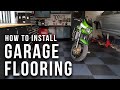 How to Install Ecotile Garage Flooring - Durable PVC Interlocking Tiles