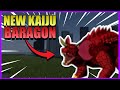 *NEW KAIJU* BARAGON is coming to ROBLOX Kaiju Online! | KO