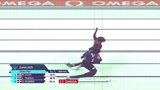 Noah Lyles Vs Tebogo Letsile - 0.02 Milli Seconds Difference