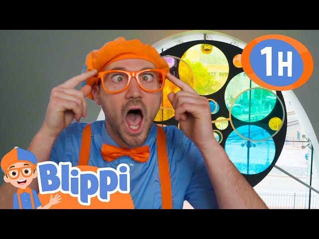 Blippi Plays with Light and Color! | BEST OF BLIPPI! | Learn Colors and ...