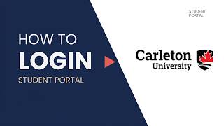 Carleton University Login Guide | How to Access Student Portal Easily