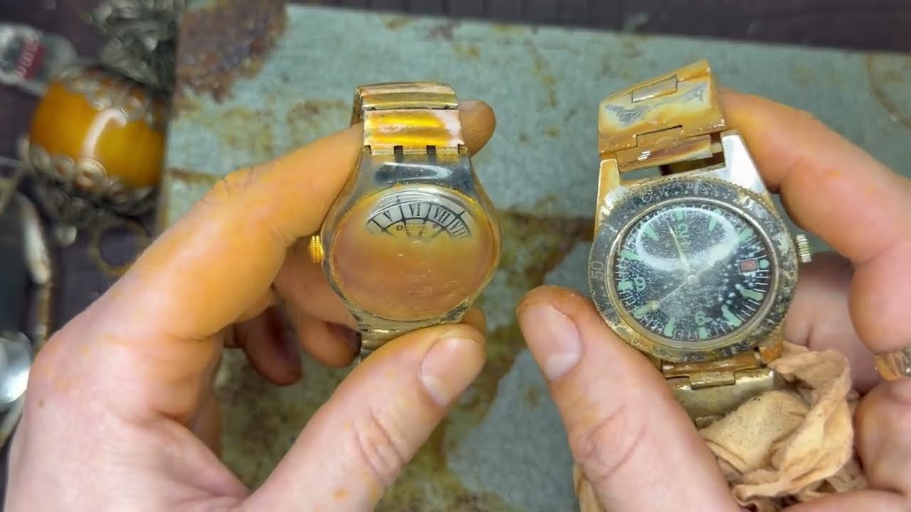 Нашёл Carter! Старый чемодан часов в поисках дорогих предметов #винтаж #часы #неизвестность #находки