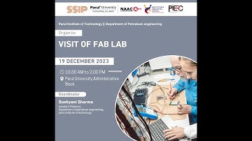 Fab Lab Visit IIC PARUL UNIVERSITY