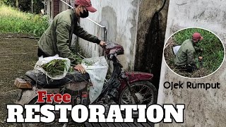 FREE ! RESTORATION SUZUKI BRAVO RC-100 | TimeLapse