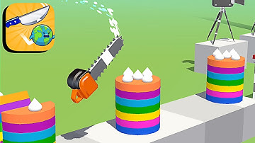 Slice It All ​- All Levels Gameplay Android,ios (Levels 1204-1206)