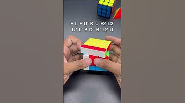 Amazing 4x4 Cube Pattern Tutorial | Cube in Cube #Shorts