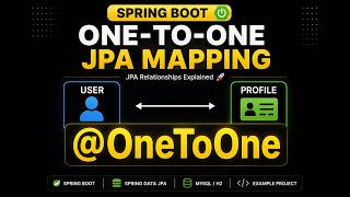 Spring Boot One-to-One JPA Mapping | Hibernate & Spring Data JPA Tutorial for Beginners