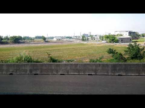 國道一南下彰化路段火燒車