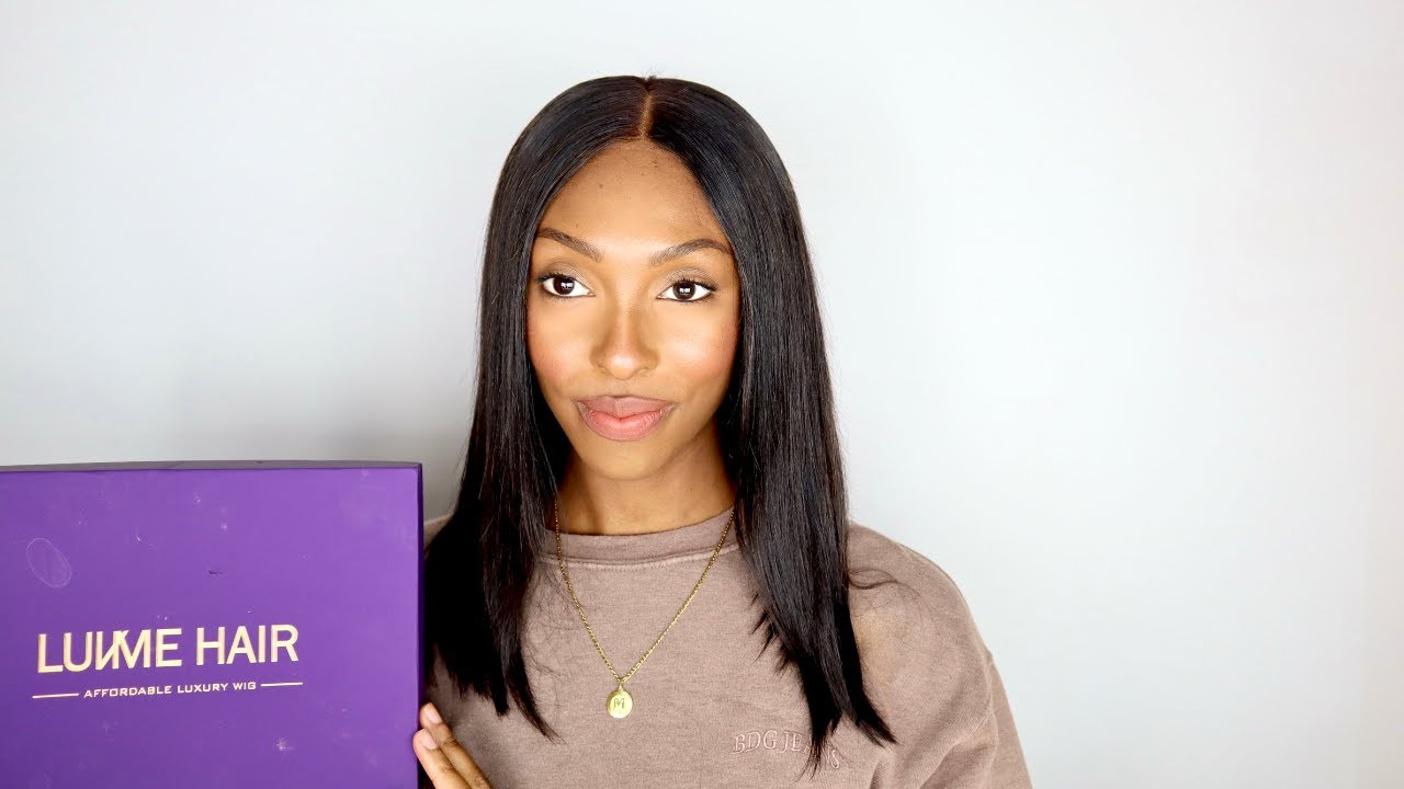 LUVME HAIR UNDETECTABLE LACE GLUELESS CLOSURE BOB WIG 12 INCH