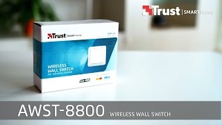 Trust Smart Home Installation AWST-8800 Wireless Wall Switch (SPANISH)
