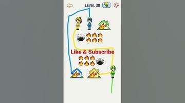 draw line | level 38 | N U Gaming | #youtubeshorts #ytshorts #shortvideo #shorts #viral #subscribe