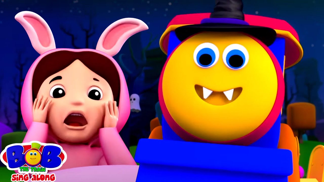 Monsters In The Dark + More Spooky Rhyme and Kids Cartoon