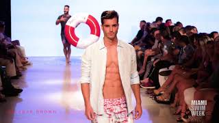 Orlebar Brown Miami Swim Week 2018/19 Art Hearts Fashion Evening with Saks Fashion Show