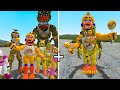 I combined all chica animatronics