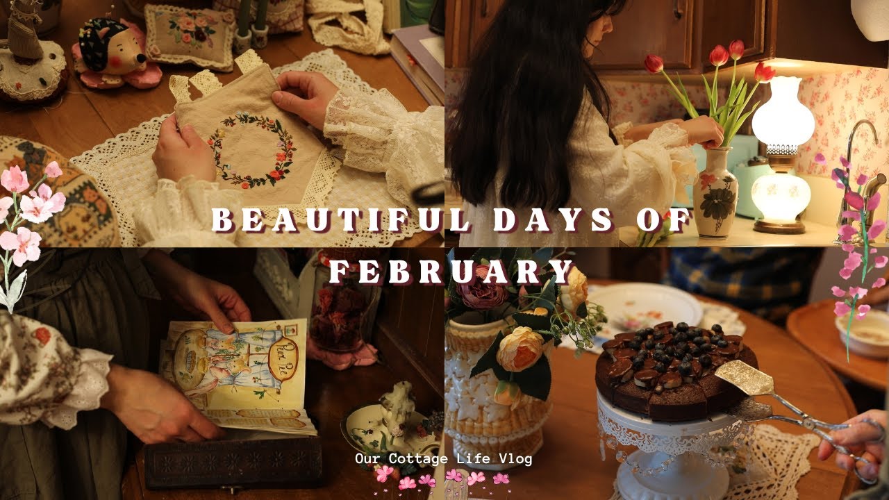Beautiful Days of February🌷| Decorating my Home 💐🍰