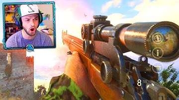 AWESOME SNIPING GAMEPLAY! - Call of Duty: WW2 BETA Gameplay