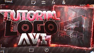 Tutorial: Como Fazer Uma Logo Avi pelo Android! Logo Avi Avançada! (Ps Touch)