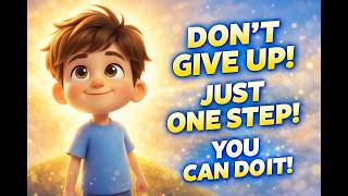 One Small Step Can Change Everything | Kids Motivational Story