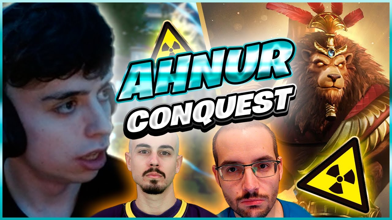 ANHUR, PRIMERA RANKED EN SMITE 2 DE ADC 🔥 | TottiGR | SMITE 2 RANKED CONQUEST TrioQ Julio & Warchi 👑