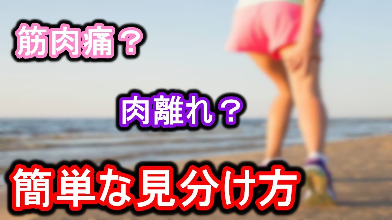 スポーツ障害予防 ケガかどうかの見分け方 Youtube スポーツ障害予防 ケガかどうかの見分け方 Youtube