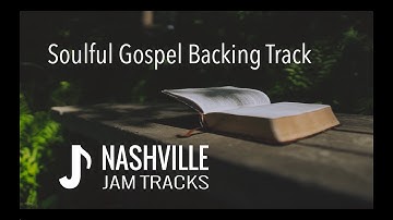 Soulful Blues Gospel Backing Track in G