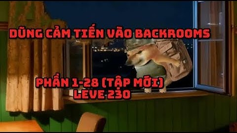 Phần 1 -28 ( TẬP MỚI) Dũng Cảm Tiến Vào The Backroom | Phim hoạt hình kinh dị | Chieuta official