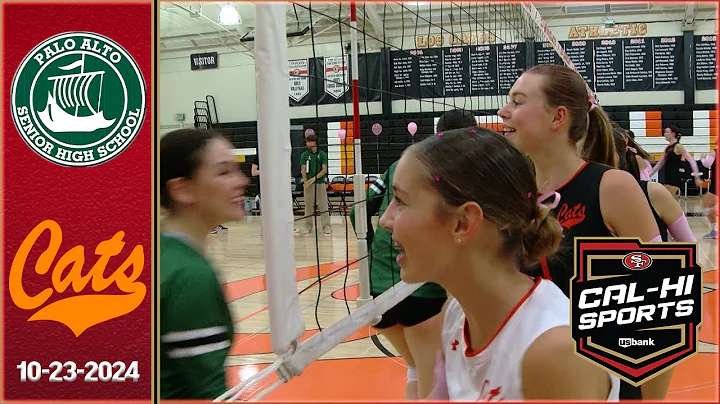 !!HIGHLIGHTS!! Palo Alto at Los Gatos Girls Volleyball 10-24-2024