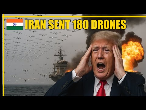 180 Iranian Drones Swarm US Carrier What Happened Next Shocked Tehran 