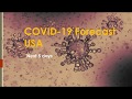 Corona Virus Forecast net 5 days for USA. (Outdated pls watch link below)