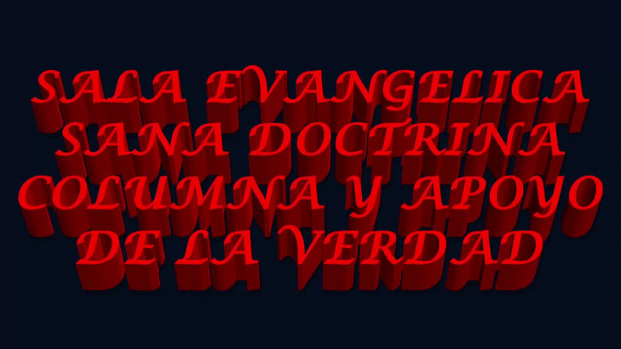 SALA EVANGÉLICA HIMNO YO NO SOY CANTOR