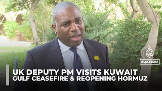 Uk Deputy Pm Visits Kuwait David Lammy Discusses Regional Developments