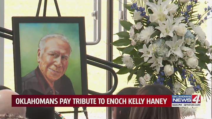 Oklahomans pay tribute to Enoch Kelly Haney