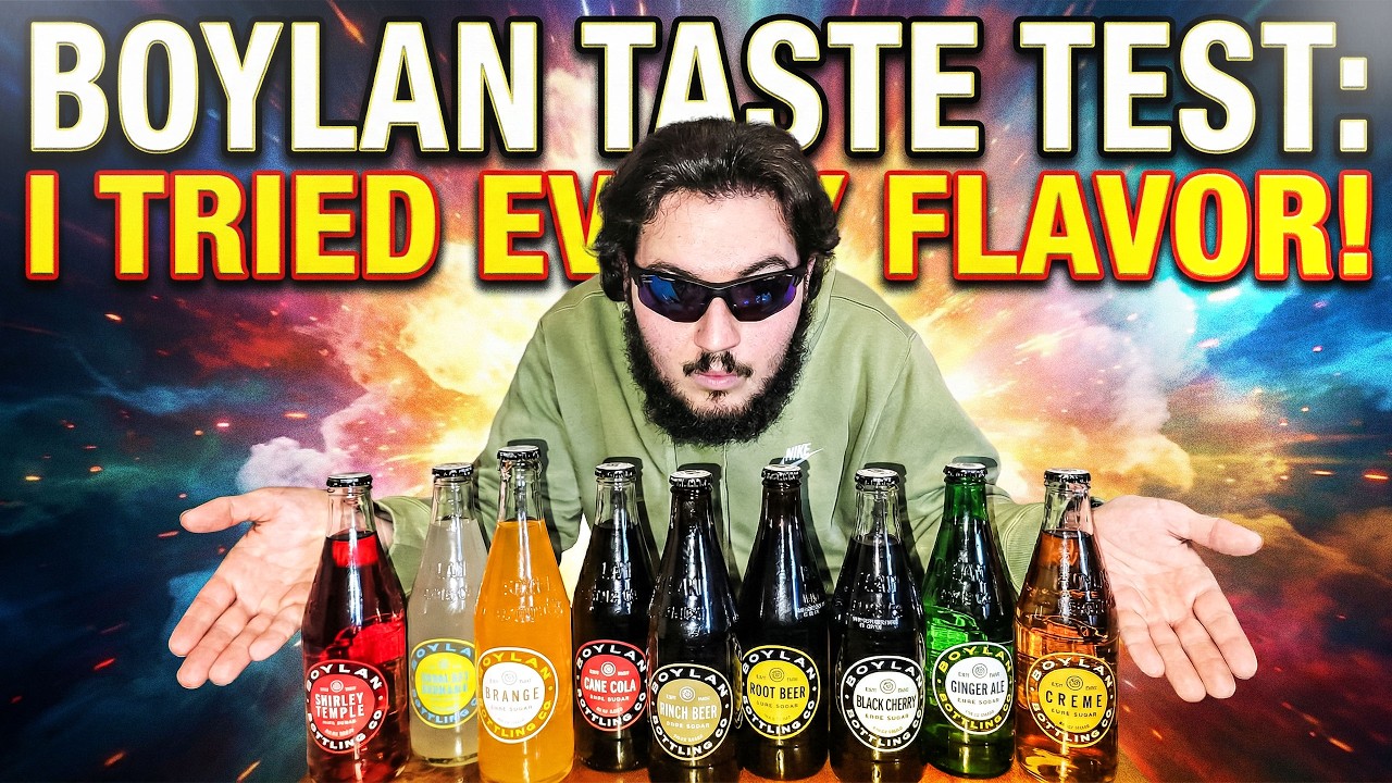 I Tried (Almost) Every Boylan Flavor