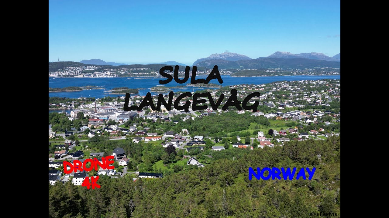 Sula -  Langevåg / Drone 4k / NORGE / Norway