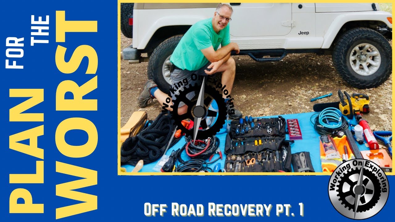 Off Road Gear / Overlanding Recovery Gear to Carry DIY 4x4 Adventure