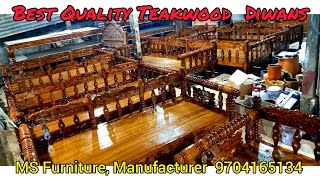 Best Quality Teakwood Diwan cots  ||  M S Furniture  Tenali || 9704165134 #furniture