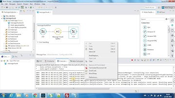 Mule ESB Tutorials - Message chunk splitter/Aggregator - Video 12