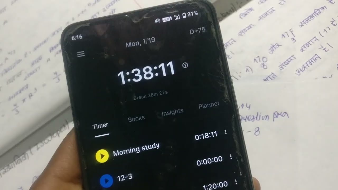 Class 12th board exam study vlog