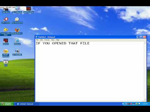 Annoying Fake Virus Tutorial