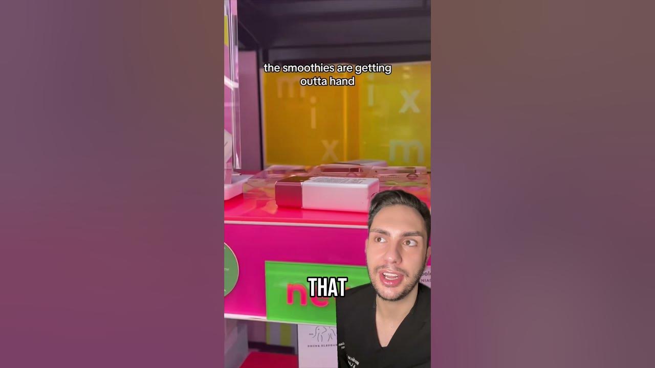 Kids At Sephora Making A Mess Of Drunk Elephant Skincare Smoothie